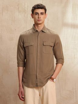 U.S. Polo Assn. Denim Co. - Men's Twill Regular Fit Casual Shirt