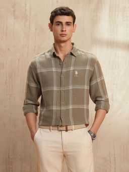 U.S. Polo Assn. Denim Co. - Men's Twill Legend Of Horseshoe Casual Shirt