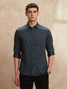 U.S. POLO ASSN. - Men's Dobby Tailored Fit Casual Shirt