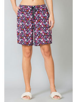 Van Heusen Woman Lingerie and Athleisure - Van Heusen Women Drawstring Waist & Functional Pocket Lounge Shorts - Grey