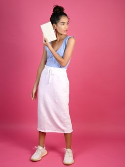 Odette - Pure White Gorgeous Box Clutch For Women