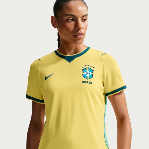 Brazil 2026 Stadium Home - Nike Brazil 2026 Stadium Home Women's Dri-FIT Football Replica Shirt