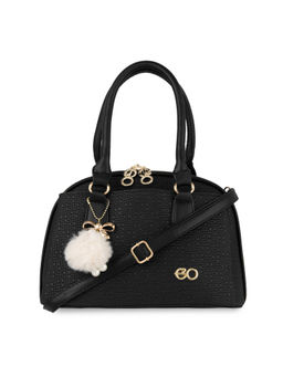 E2O - Structured Satchel For Women - Black