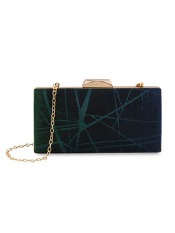 E2O - Structured Clutch For Women - Green