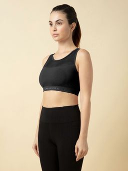 Van Heusen Woman Lingerie and Athleisure - Pro Active Anti Bacterial Sports Bra - Black