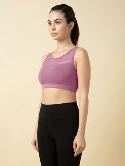 Van Heusen Woman Lingerie and Athleisure - Pro Active Anti Bacterial Sports Bra -Purple