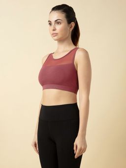 Van Heusen Woman Lingerie and Athleisure - Pro Active Anti Bacterial Sports - Maroon