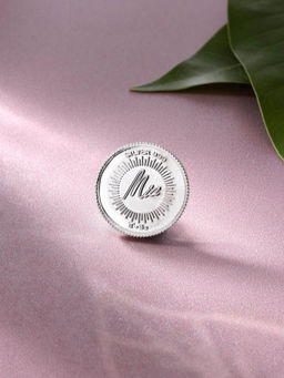 Mia by Tanishq - 5 Gram 999 Lotus Silver Coin