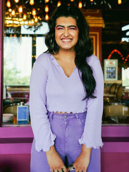 FREAKINS - Lavender Lavender Bell Sleeve Top