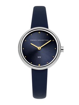 French Connection - Navy Blue Round Analog Casual Watch -FC1299U