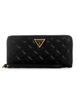 Guess - Black Giully Slg Large Zip Around Wallet