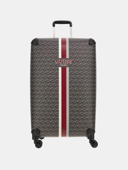 Guess - Black Wilder 18 In 8-Wheeler Travel Bag