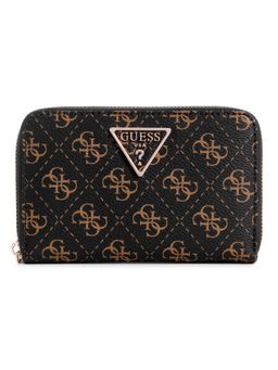 Guess - Brown Laurel Slg Medium Zip Around Wallet