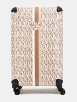 Guess - Brown Wilder 18 In 8-Wheeler Travel Bag