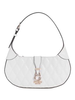 Guess - White Adi Convertible Xbody Top Zip Handbag