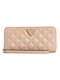 Guess - Beige Giully Slg Large Zip Around Wallet
