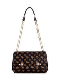 Guess - Brown Loralee Convertible Xbody Flap Flap Handbag