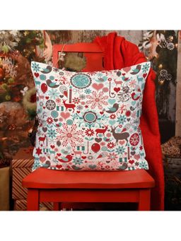 Indigifts - Doodle Pattern Festival Theme Printed Cushion
