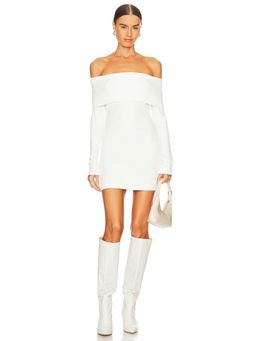 Enza Costa - x REVOLVE Off-shoulder Sweater Mini Dress