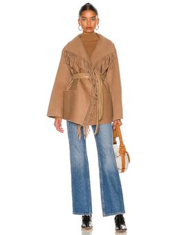 SIMKHAI - Rowen Fringe Lapel Jacket