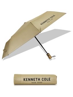 Kenneth Cole - New York Beige Folding Umbrella