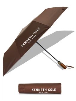 Kenneth Cole - New York Brown Folding Umbrella