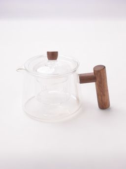 UMAI - Borosilicate Jug Borosilicate Glass Wooden Handle 520ml