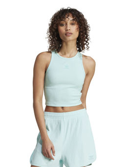 adidas Originals - Ess Rib Tank Women Turquoise Originals Vest