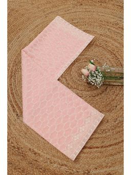 Soch - Pink Embroidered Dupatta