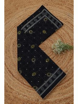 Soch - Black Printed Dupatta