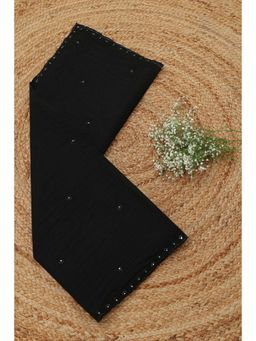 Soch - Black Embroidered Dupatta