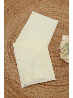 Soch - Off White Embroidered Mirror Work Dupatta