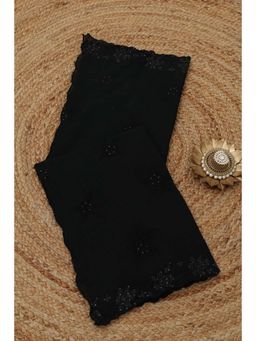 Soch - Black Embroidered Sequined Dupatta