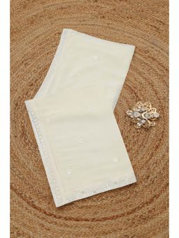 Soch - Off White Embroidered Mirror Work Dupatta