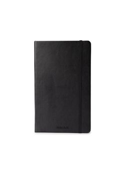 Pennline - Hard Cover A5-Size Waltz Notebook Ruled - Black