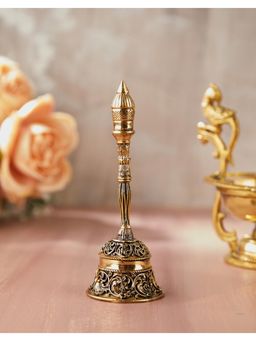 Fabindia - Gold Brass Swarnim Casted Brass Bell