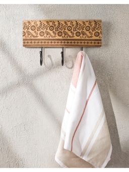 Fabindia - Brown Wooden Wall Hook