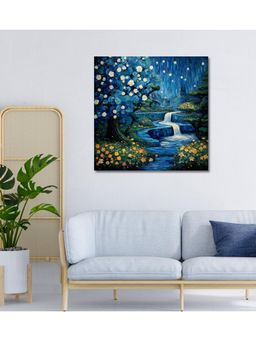 Olive Tree - Multi-Color Canvas Wall Painting for Living Room