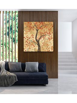 Olive Tree - Multi-Color Canvas Wall Painting for Living Room