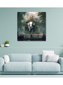 Olive Tree - Multi-Color Canvas Wall Painting for Living Room