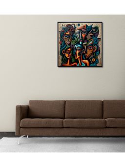Olive Tree - Multi-Color Canvas Wall Painting for Living Room