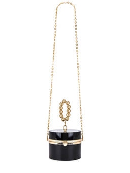 8 Other Reasons - Beaded Acrylic Mini Bag Black