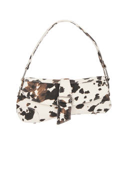 8 Other Reasons - Printed Buckle Shoulder Bag Cow Print