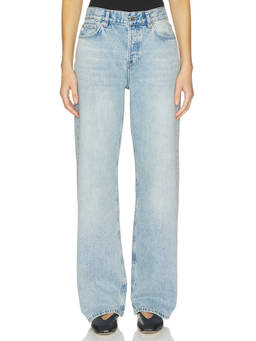 AG Jeans - Billie Women's High-Waist Straight-Leg Jeans Blue