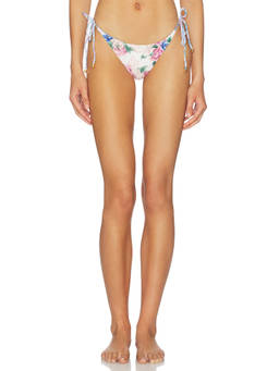 Agua Bendita - Tammy Teens Ivy Women's Reversible Side Tie Bikini Bottom Multi-Color