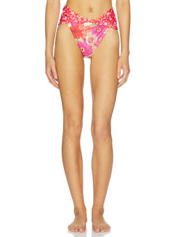 Agua Bendita - x REVOLVE Women's Brazilian High-Cut Bikini Bottom Pink