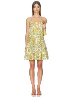 Alemais - Kitty Women's Floral Print Strappy Mini Dress Ivory