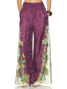Alemais - Ruthie Women's Drawstring Wide-Leg Palazzo Pants Multi-Color