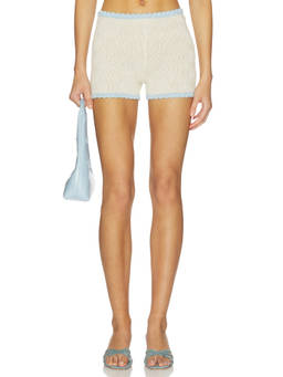 Asta Resort - Millie Women's Pull-On Knit Shorts Off White