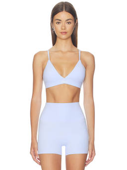 Astoria - Women's Removable Pads Triangle Pull On Sports Bra Laguna Blue